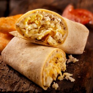 Egg and Cheese Breakfast Wrap